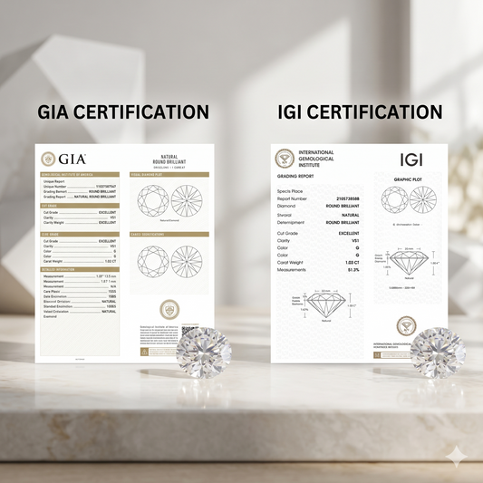 GIA vs. IGI Certification: Everything You Need to Know