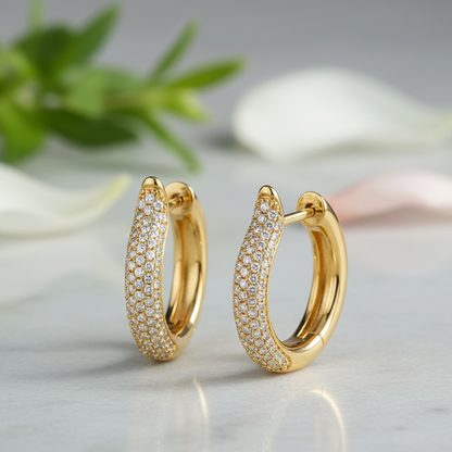 Timeless Diamond Earrings