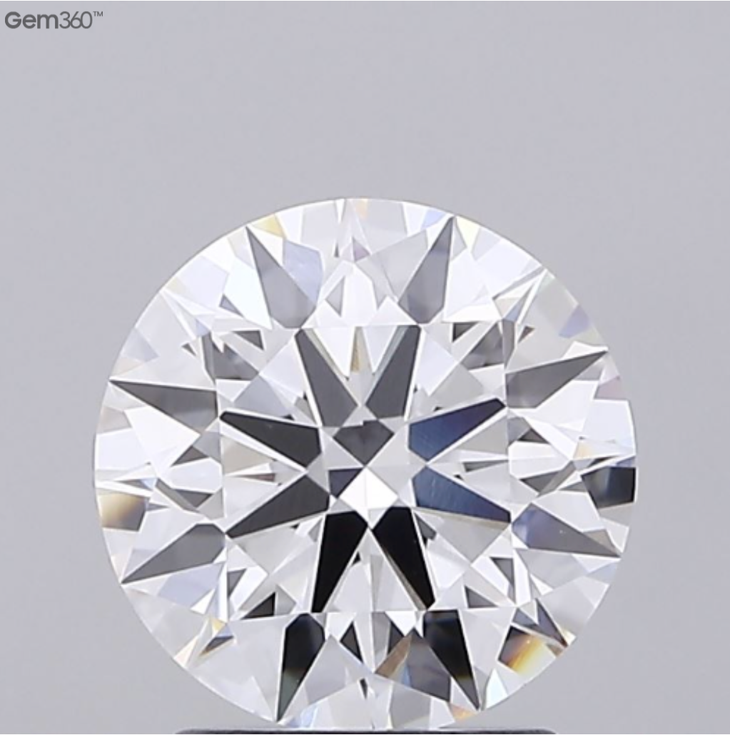 2.09 Carat Round Brilliant Lab-Grown Diamond | D Color | VVS2 Clarity | IGI Certified Ideal Cut