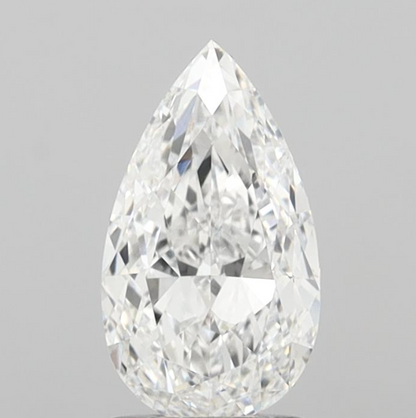 2.07 Carat Pear Shaped Lab-Grown Diamond | D Color | VVS1 Clarity | IGI Certified Excellent Polish & Symmetry