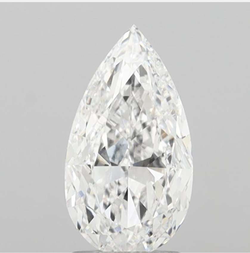 2.09 Carat Pear Shaped Lab-Grown Diamond | E Color | VVS1 Clarity | IGI Certified Excellent Polish & Symmetry