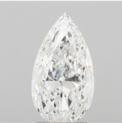 2.09 Carat Pear Shaped Lab-Grown Diamond | E Color | VVS1 Clarity | IGI Certified Excellent Polish & Symmetry