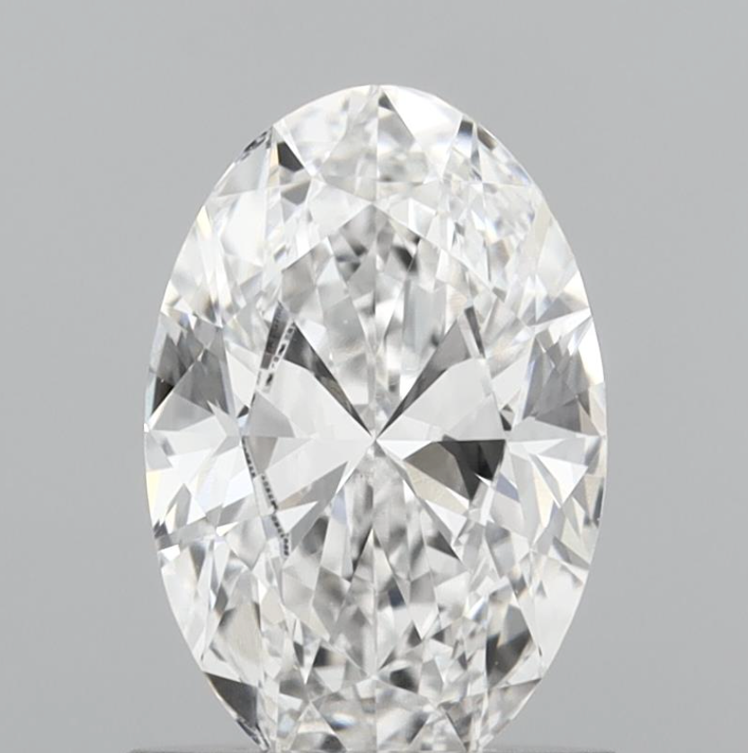 1.03 Carat Oval Cut Lab-Grown Diamond | D Color | VVS2 Clarity | IGI Certified Excellent Polish & Symmetry