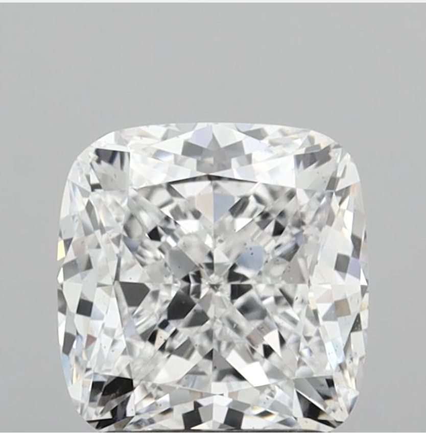 2.07 Carat Cushion Cut Lab-Grown Diamond | D Color | VS2 Clarity | IGI Certified Excellent Polish & Symmetry