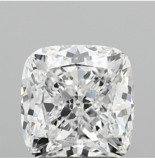 2.07 Carat Cushion Cut Lab-Grown Diamond | D Color | VS2 Clarity | IGI Certified Excellent Polish & Symmetry