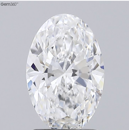 1.51 Carat Oval Cut Lab-Grown Diamond | E Color | VS1 Clarity | IGI Certified Excellent Symmetry