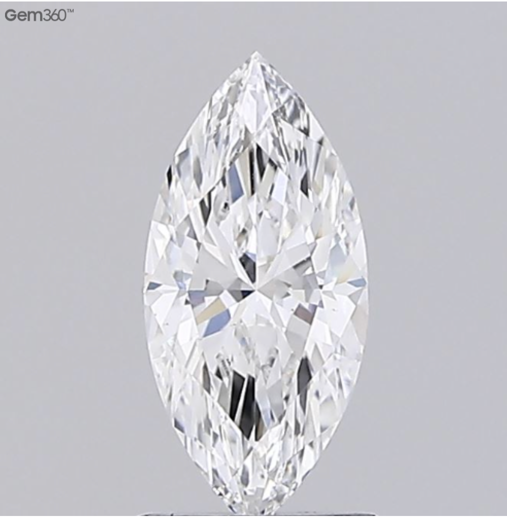 1.09 Carat Marquise Cut Lab-Grown Diamond | D Color | VS1 Clarity | IGI Certified Excellent Polish & Symmetry