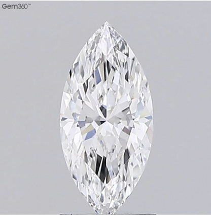 1.09 Carat Marquise Cut Lab-Grown Diamond | D Color | VS1 Clarity | IGI Certified Excellent Polish & Symmetry