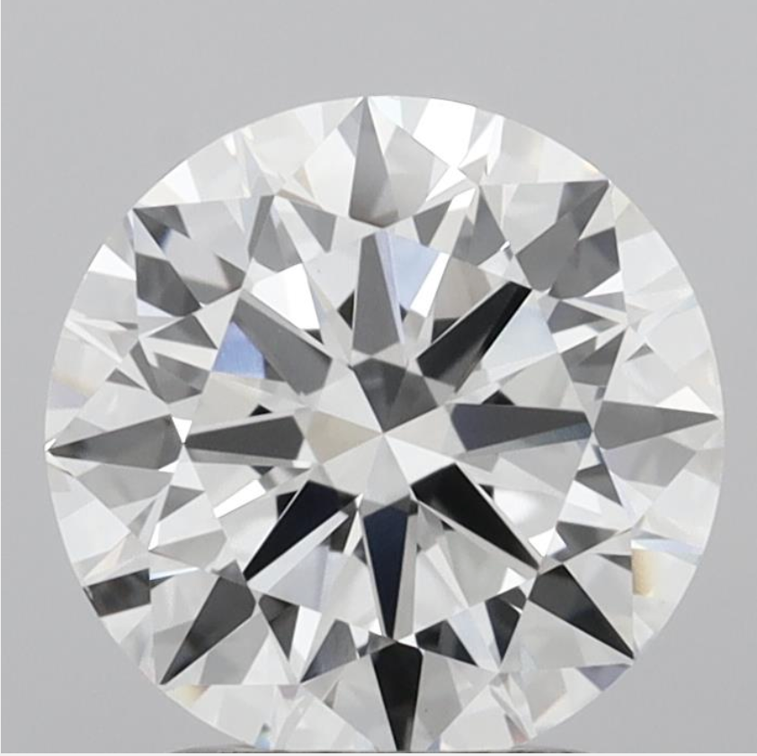 2.20 Carat Round Brilliant Lab-Grown Diamond | D Color | VS1 Clarity | IGI Certified Excellent Cut