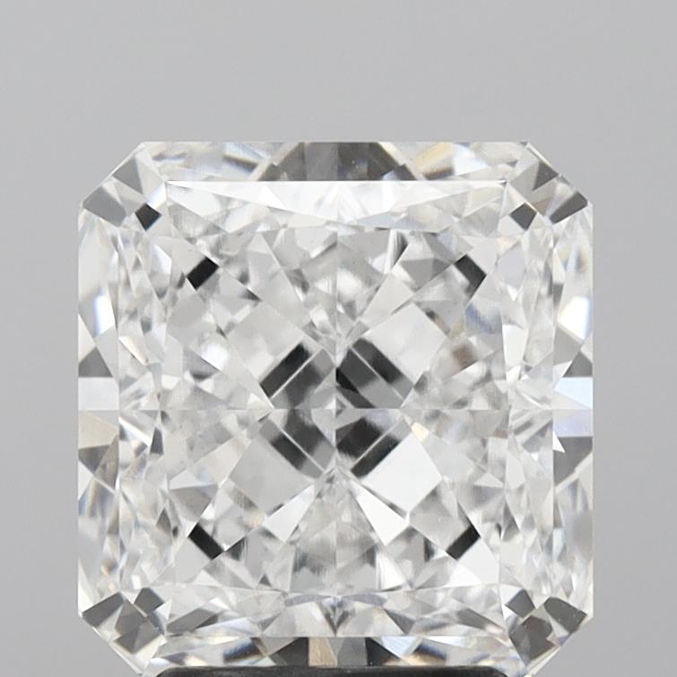 3.10 Carat Square Radiant Lab-Grown Diamond | E Color | VVS2 Clarity | IGI Certified Excellent Polish & Symmetry