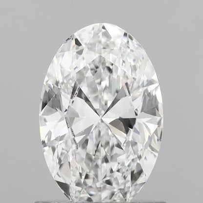 1.03 Carat Oval Cut Lab-Grown Diamond | D Color | VVS2 Clarity | IGI Certified Excellent Polish & Symmetry