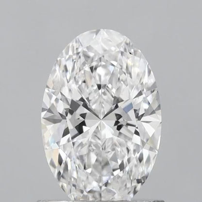 1.08 Carat Oval Cut Lab-Grown Diamond | D Color | VVS2 Clarity | IGI Certified Excellent Polish & Symmetry