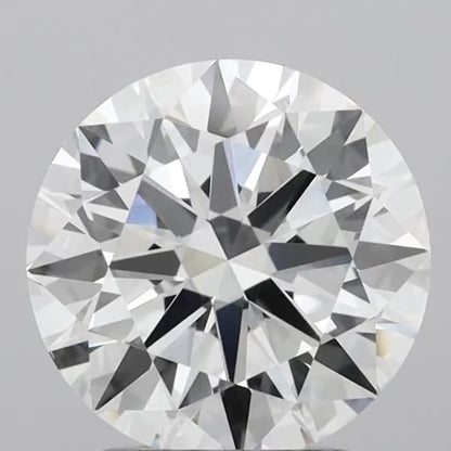 2.20 Carat Round Brilliant Lab-Grown Diamond | D Color | VS1 Clarity | IGI Certified Excellent Cut